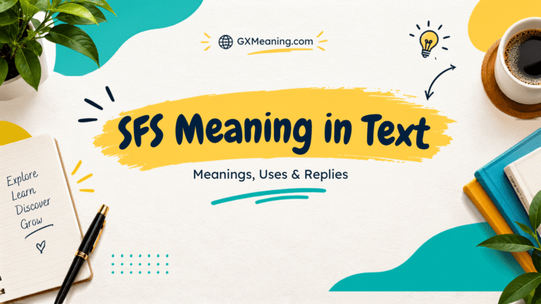 SFS Meaning in Text